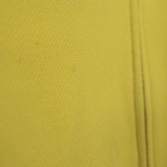 J. Crew Stadium Cloth Wool Cocoon Coat Citron Yellow Size 4 - Picture 6 of 11